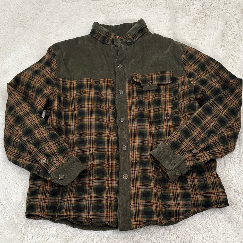💕 Amazon Sherpa Lined Corduroy And Flannel Jacket